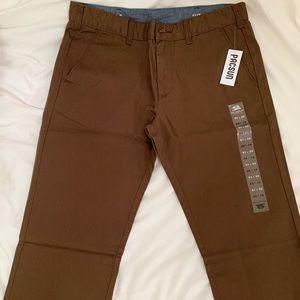 Brown bullhead chino pants sz 31X32